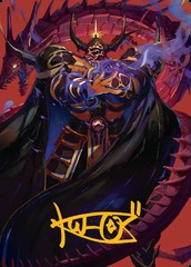 Golbez, Crystal Collector (45/53) Art Card - Gold-Stamped Signature